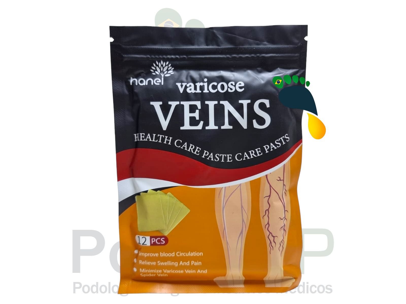 Parche De Pierna Para Tratamiento De Venas Varicos