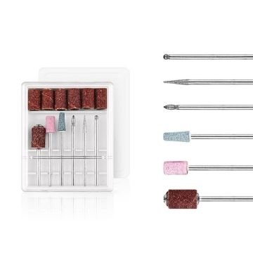 Kit Fresas Surtidas Tubulares y Diamantadas
