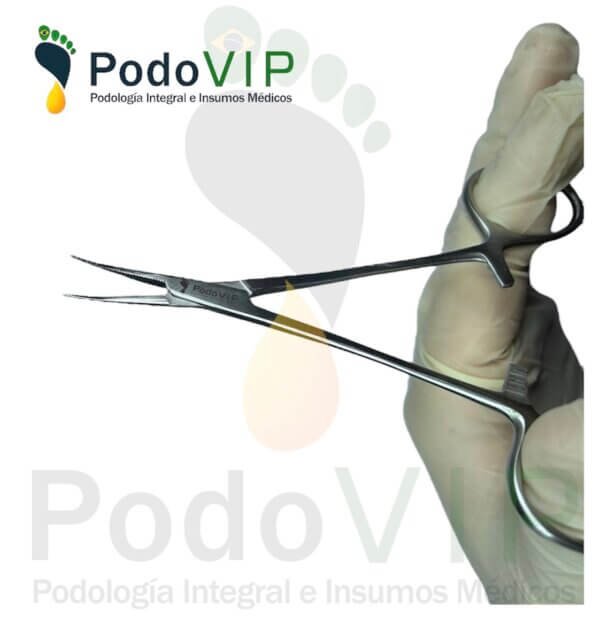 Pinza Micromosquito CURVA Extra Fina