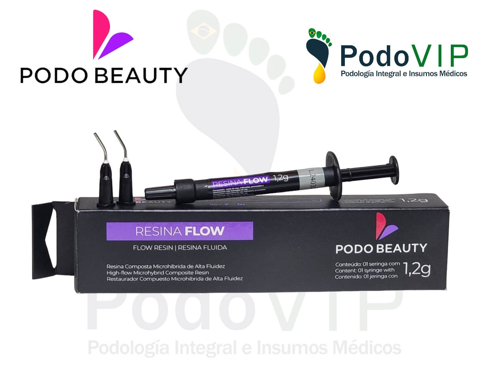 kit de resinas podobeauty
