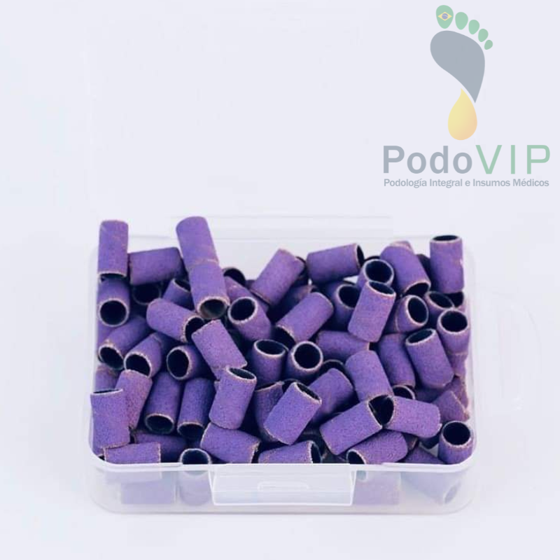 Lija tubular gramaje #120 - MORADO