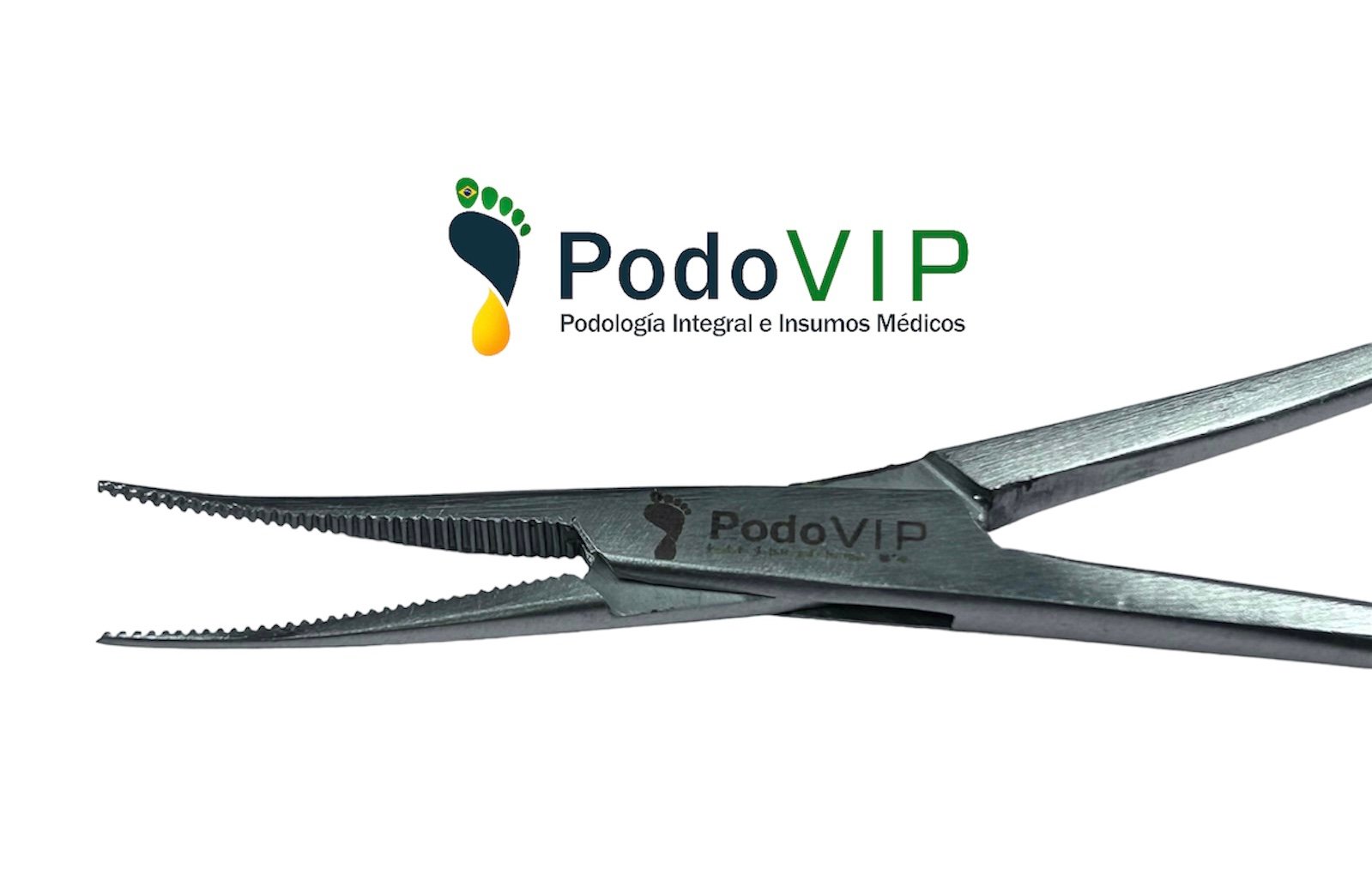 Pinza Micromosquito CURVA Extra Fina