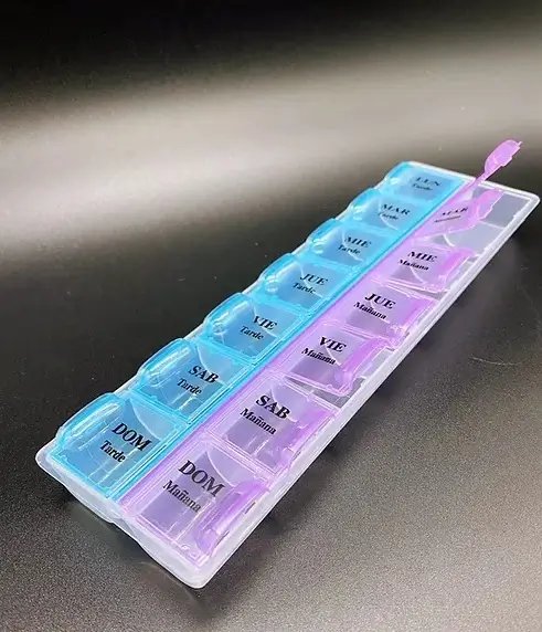Pastillero 7 Dias Mañana y tarde