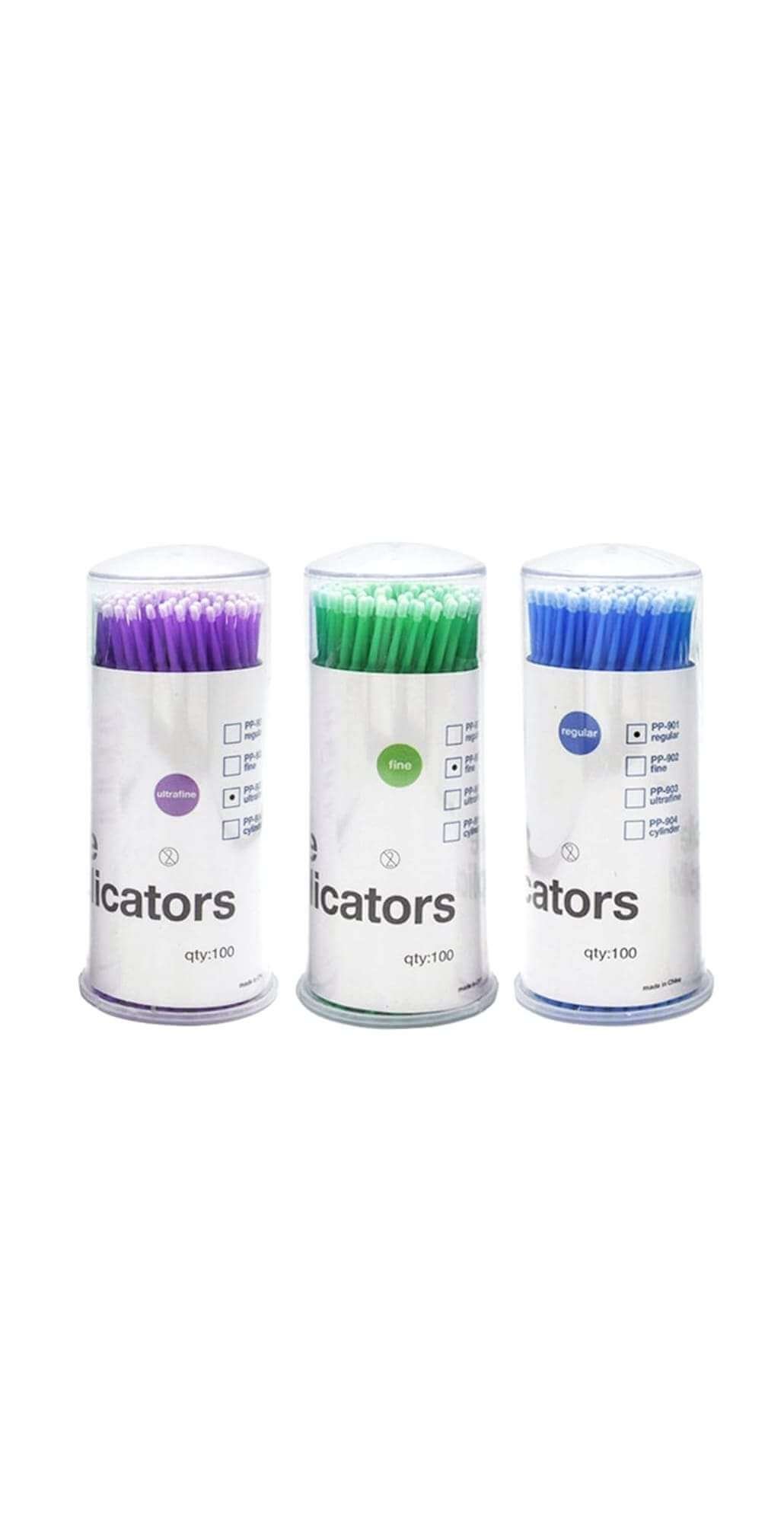 Aplicador Microbrush - Verde Cylinder