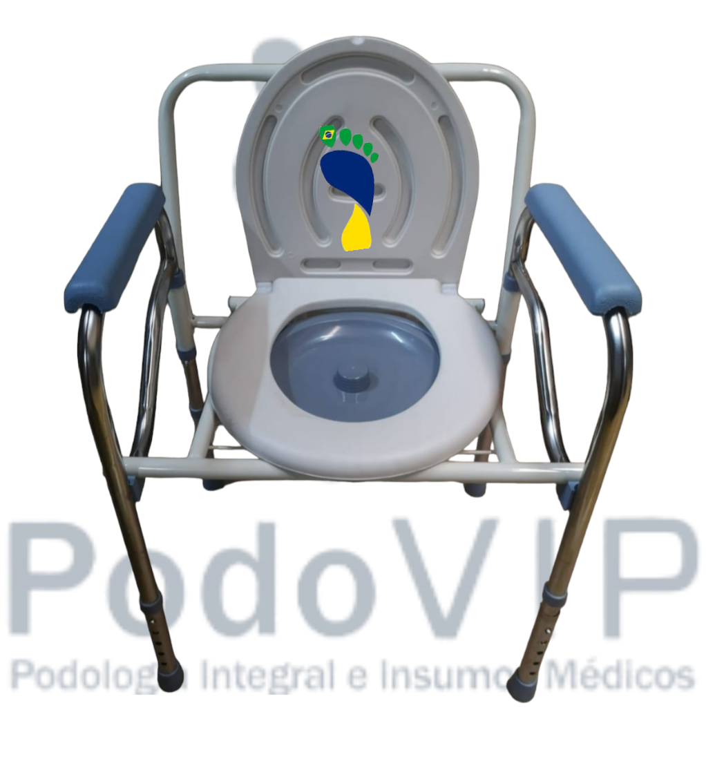 Baño Inodoro W.c Portátil Plegable Silla Ducha Col