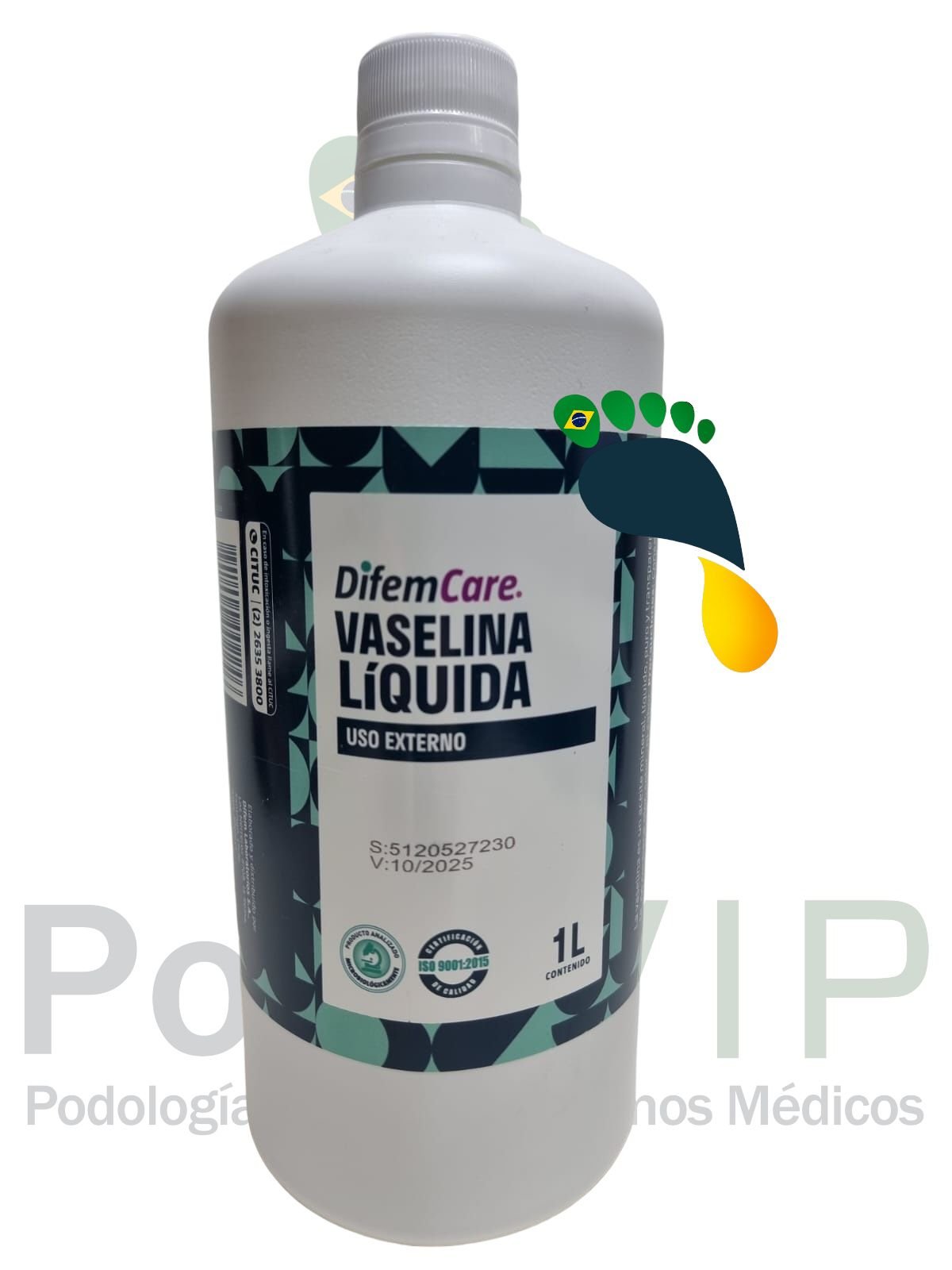 Vaselina Líquida DifemCare. 1 ltro.