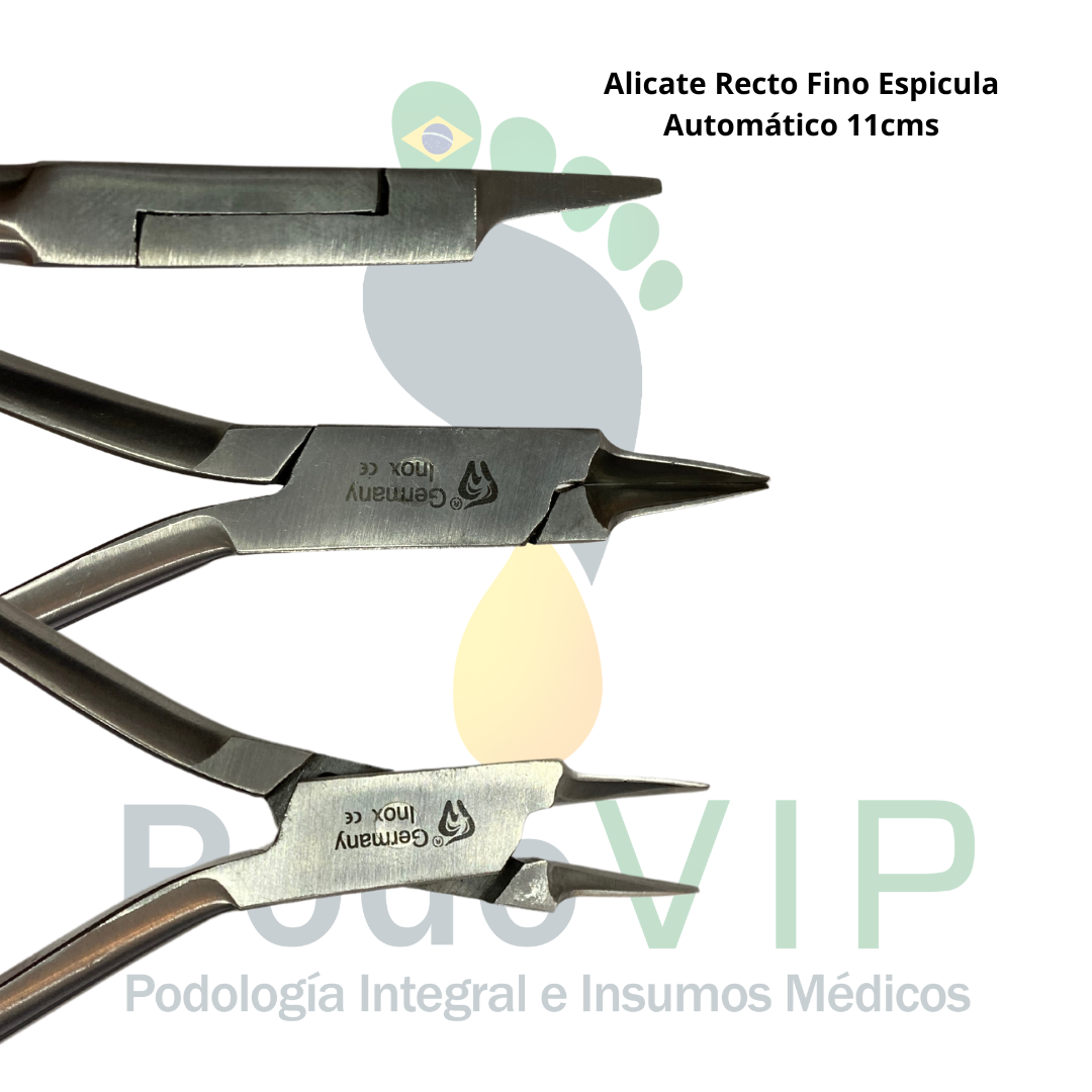 Alicate Recto Fino Espicula Automático 11cms