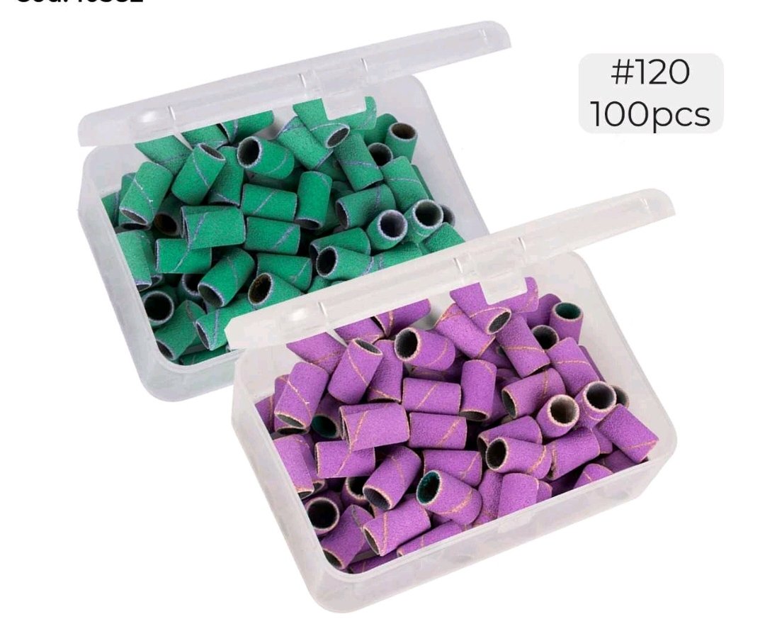 Lija tubular gramaje #120 - MORADO