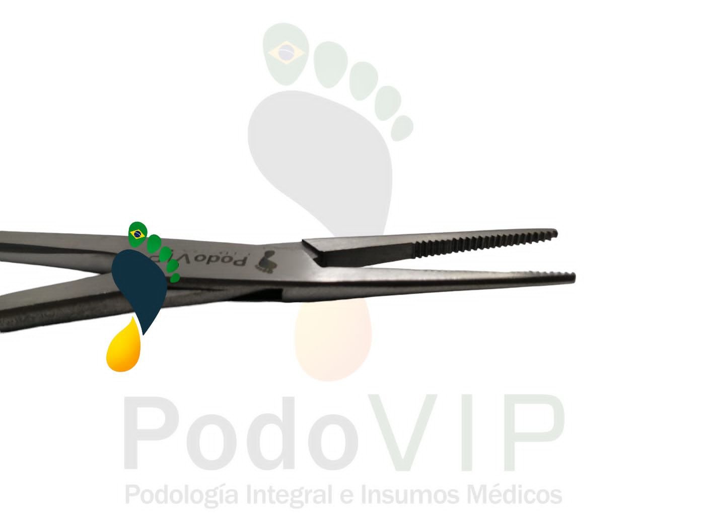 Pinza recta kelly 14 cm