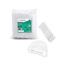 Cofia Gorro Clip - Blanca