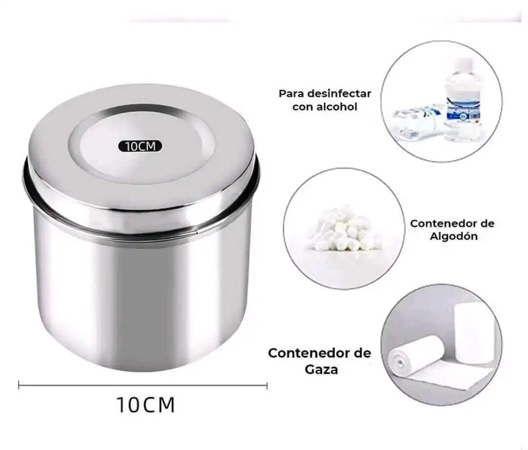 Algodonero Metal Acero 10 cms