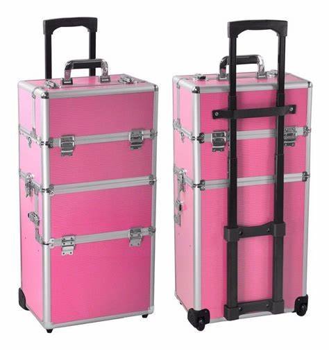 Maleta 3 Cuerpos XL colores varios - Rosa Mate