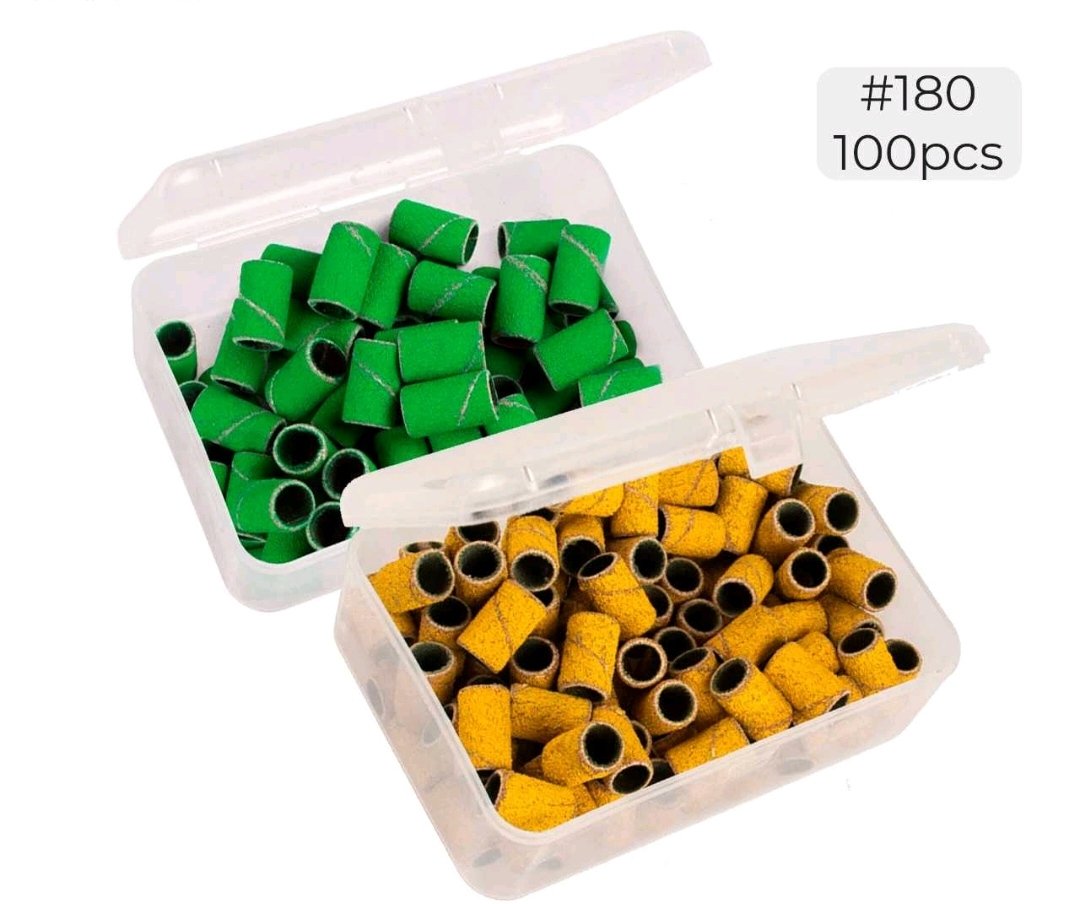 Lija tubular gramaje #180 - VERDE