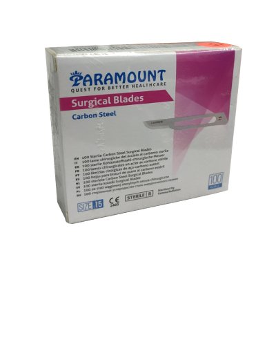 Hojas de bisturí n°15 paramount