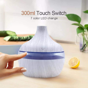 Humidificador Touch Switch 7 color Led Change