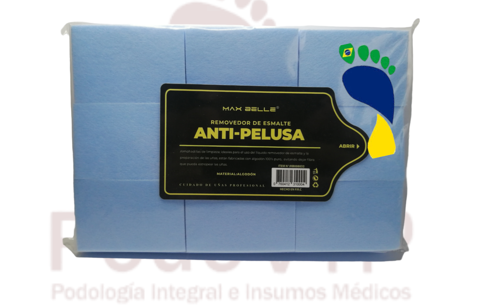 Papel sin pelusa celeste