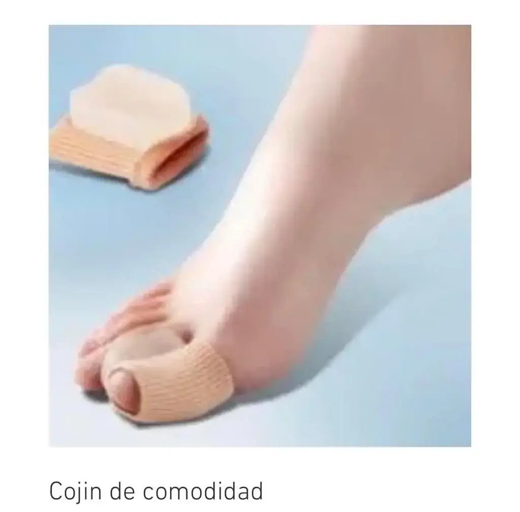 Separador 1 Dedo Tela Engomada y Silicona Gruesa