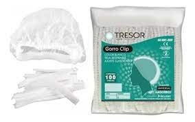 Cofia Gorro Clip - Blanca